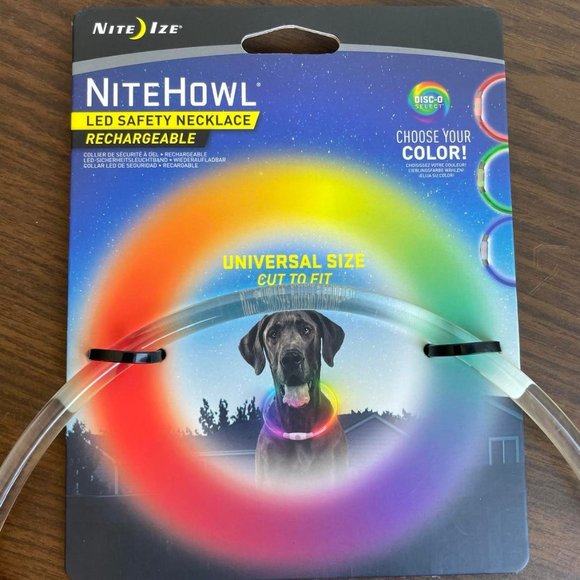NiteHowl LED Rechargeable Safety Necklace - Picture 7 of 8